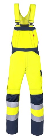Havep Amk. Overall High Visibility fluo geel/donker denim Havep Amk. Overall High Visibility fluo geel/donker denim