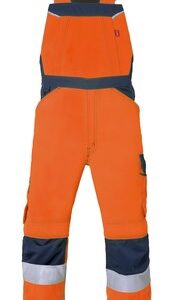 Havep Amk. Overall High Visibility  fluo oranje/donker denim