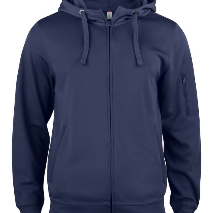 Clique Basic Active Hoody FZ dark navy 4xl  Dark navy
