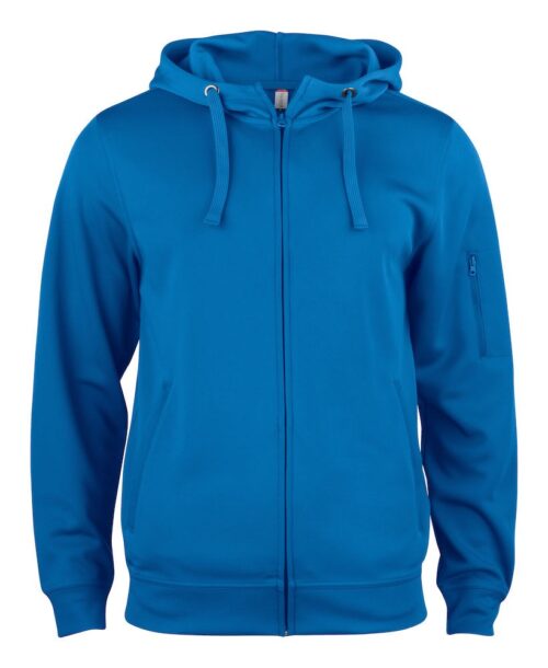 Clique Basic Active Hoody FZ kobalt 4xl  Kobalt