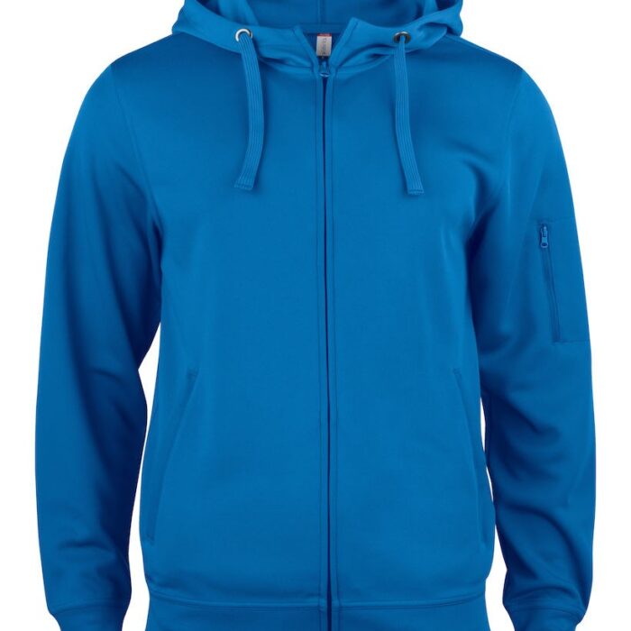 Clique Basic Active Hoody FZ kobalt 4xl  Kobalt