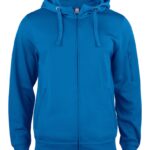 Clique Basic Active Hoody FZ kobalt s  Kobalt