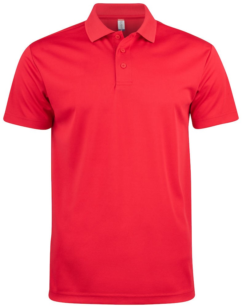 Clique Basic Active Polo rood m Rood Clique Basic Active Polo rood m Rood