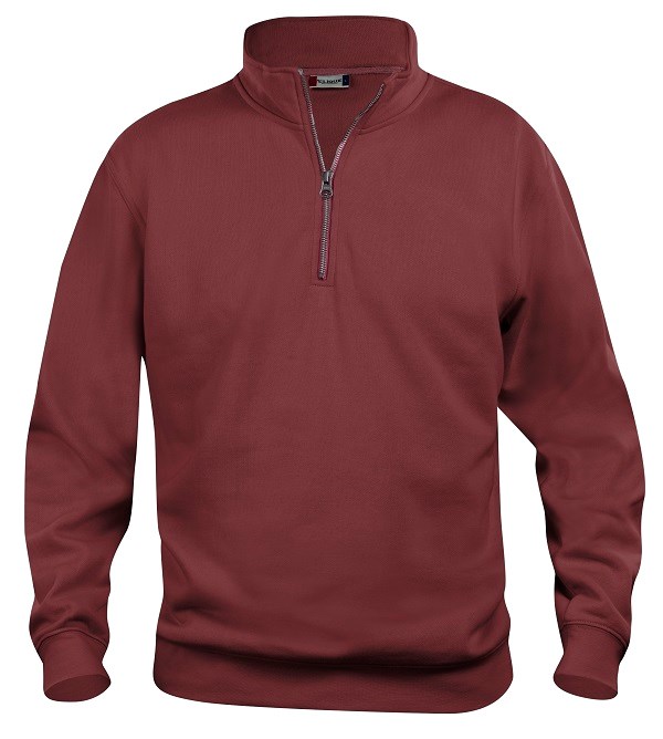 Clique Basic Half Zip bordeaux l Bordeaux Clique Basic Half Zip bordeaux l Bordeaux