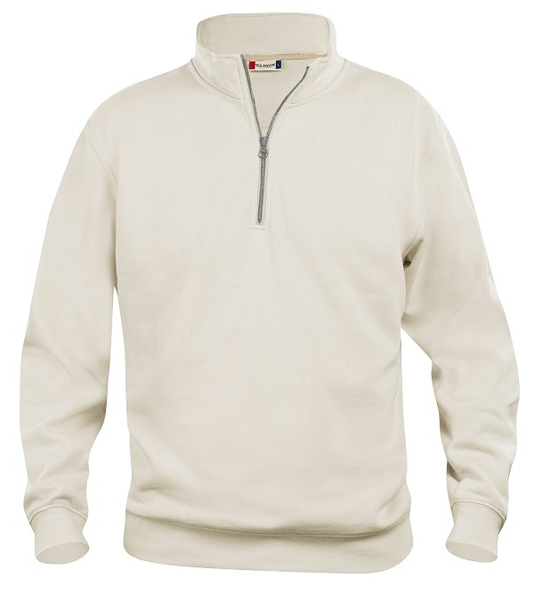 Clique Basic Half Zip licht khaki xs Licht khaki Clique Basic Half Zip licht khaki xs Licht khaki