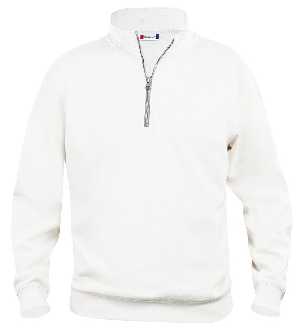Clique Basic Half Zip wit xxl Wit Clique Basic Half Zip wit xxl Wit