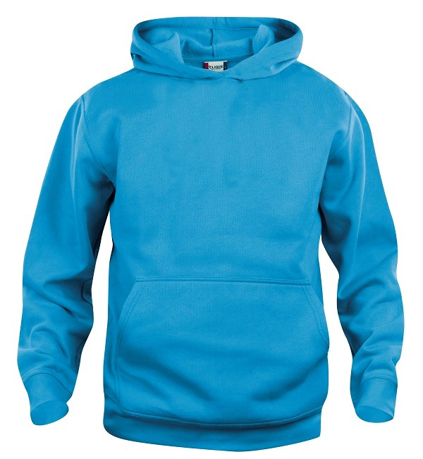 Clique Basic Hoody Junior turquoise 150/160 Turquoise Clique Basic Hoody Junior turquoise 150/160 Turquoise