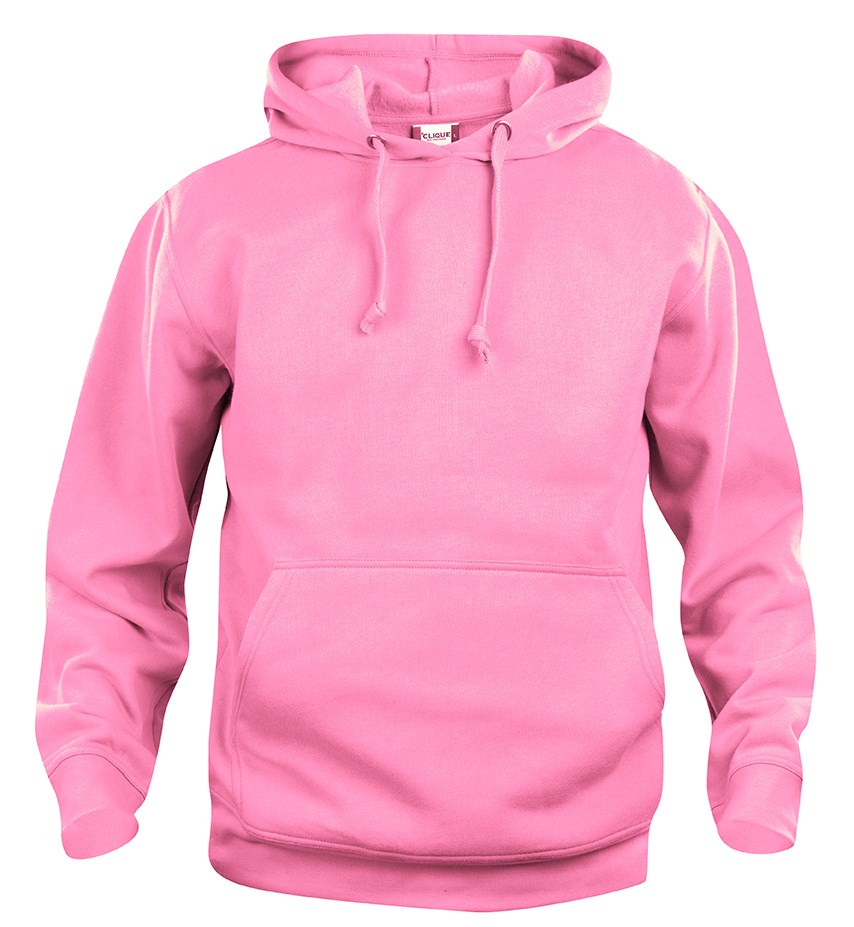 Clique Basic Hoody helder roze xs Helder roze Clique Basic Hoody helder roze xs Helder roze