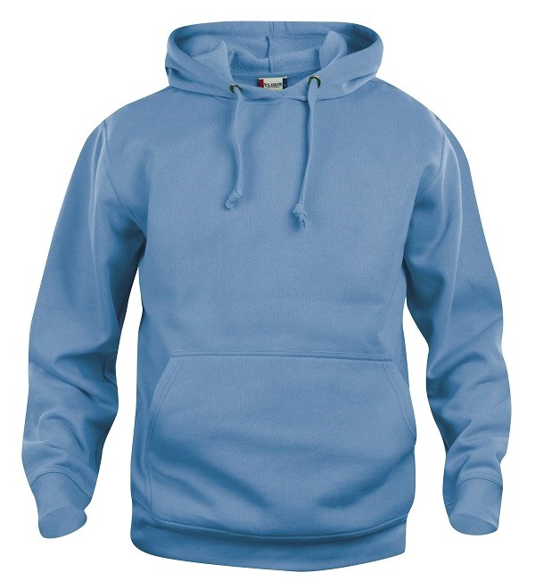Clique Basic Hoody lichtblauw xs Lichtblauw Clique Basic Hoody lichtblauw xs Lichtblauw
