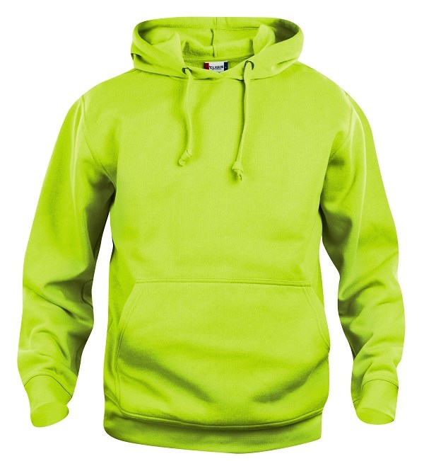 Clique Basic Hoody signaalgroen l Signaalgroen Clique Basic Hoody signaalgroen l Signaalgroen