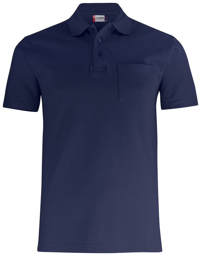 Clique Basic Polo Pocket dark navy l Dark navy Clique Basic Polo Pocket dark navy l Dark navy