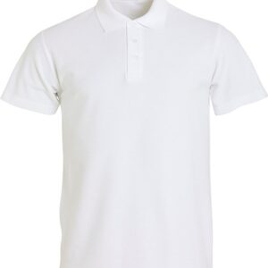 Clique Basic Polo wit s  Wit