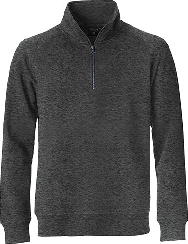 Clique Classic Half Zip antraciet melange 4xl Antraciet melange Clique Classic Half Zip antraciet melange 4xl Antraciet melange