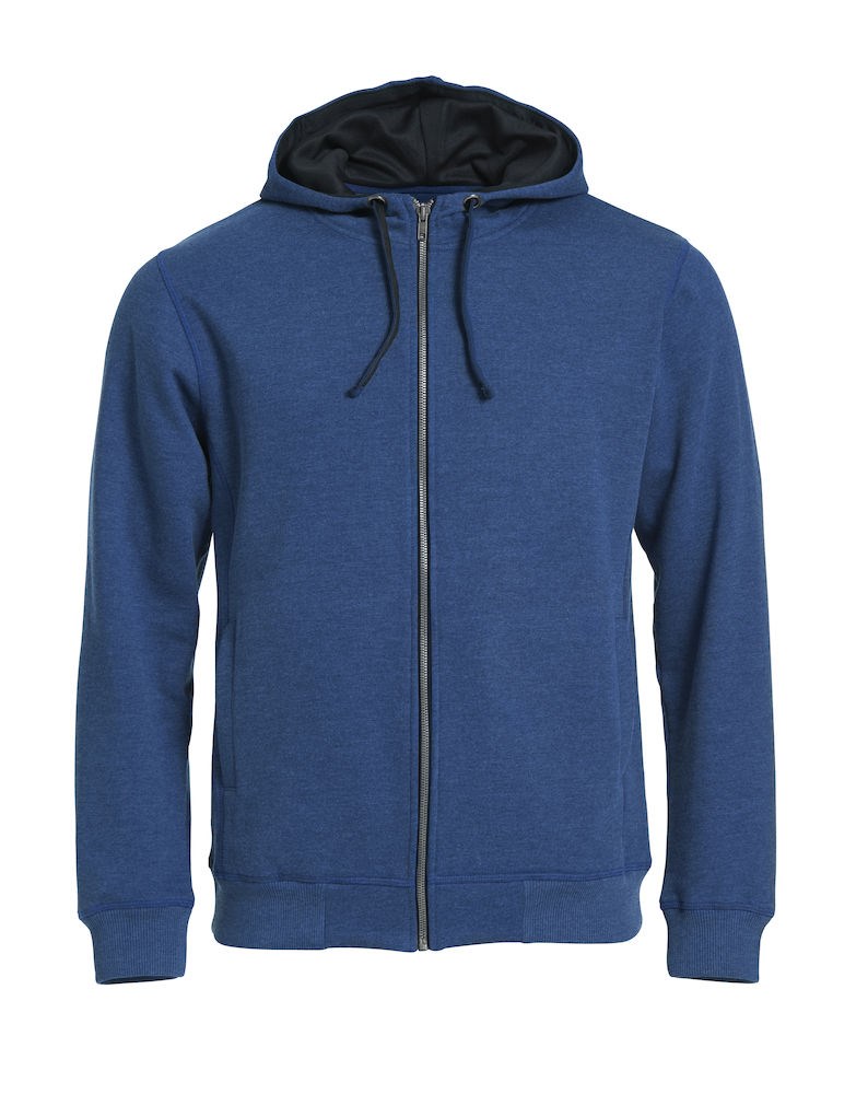 Clique Classic Hoody Full Zip blauwmelange s Blauwmelange Clique Classic Hoody Full Zip blauwmelange s Blauwmelange