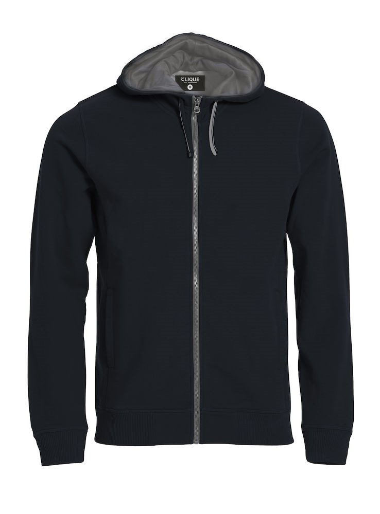 Clique Classic Hoody Full Zip zwart xs Zwart Clique Classic Hoody Full Zip zwart xs Zwart