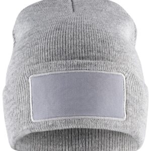 Clique Hubert Patch grijsmelange  Grijsmelange