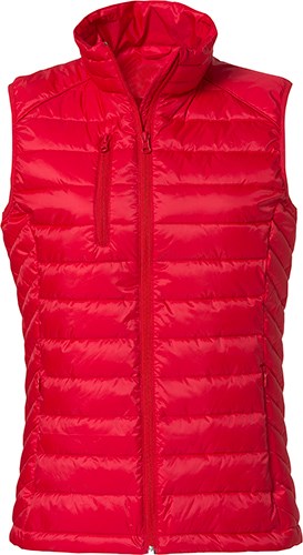 Clique Hudson Vest Ladies rood m Rood Clique Hudson Vest Ladies rood m Rood