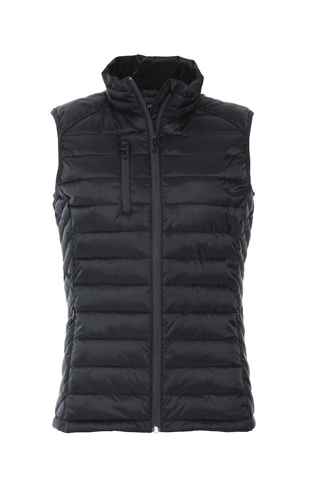 Clique Hudson Vest Ladies zwart l Zwart Clique Hudson Vest Ladies zwart l Zwart