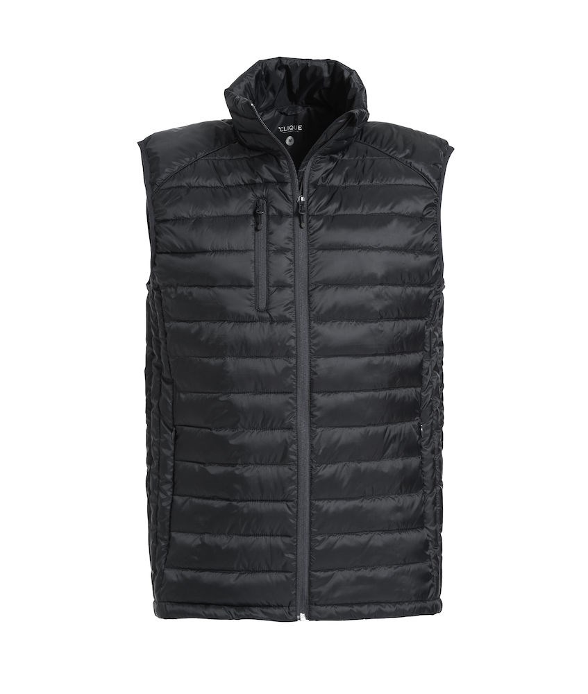 Clique Hudson Vest zwart xxl Zwart Clique Hudson Vest zwart xxl Zwart