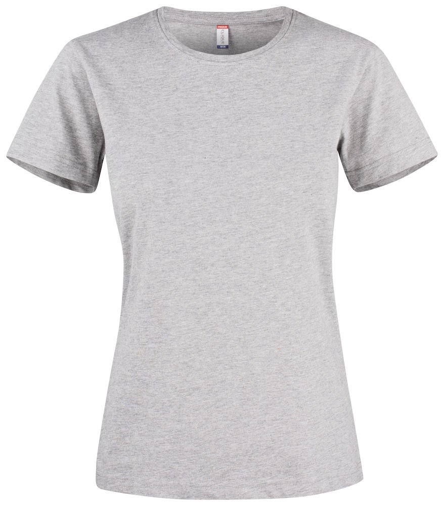 Clique Premium Fashion-T Ladies grijsmelange m Grijsmelange Clique Premium Fashion-T Ladies grijsmelange m Grijsmelange