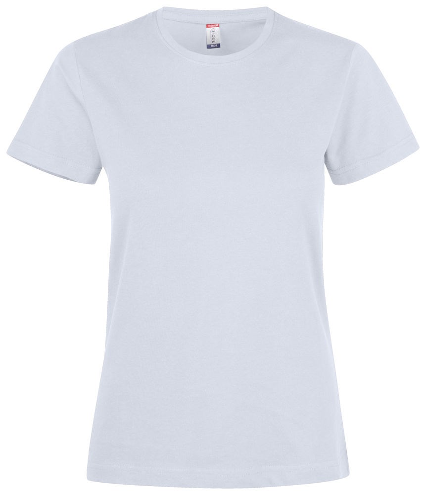 Clique Premium Fashion-T Ladies wit xl Wit Clique Premium Fashion-T Ladies wit xl Wit