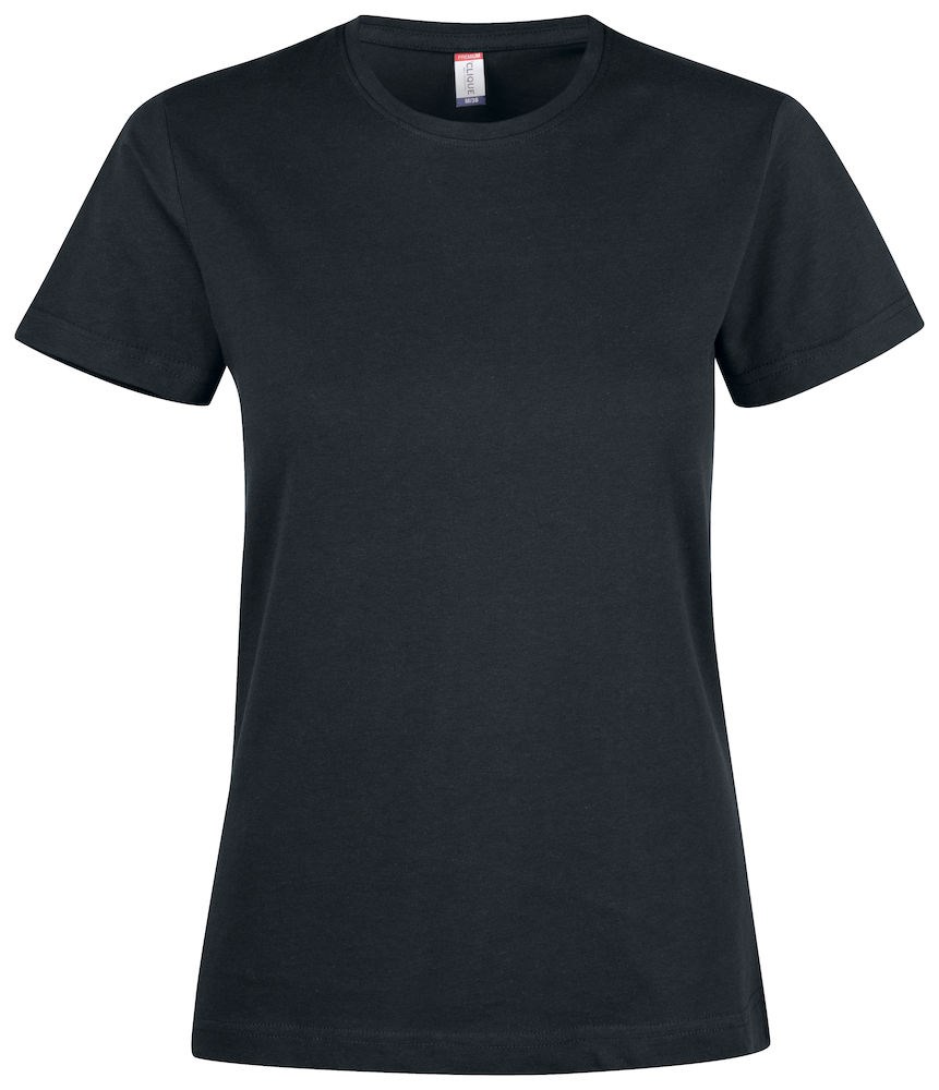 Clique Premium Fashion-T Ladies zwart m Zwart Clique Premium Fashion-T Ladies zwart m Zwart