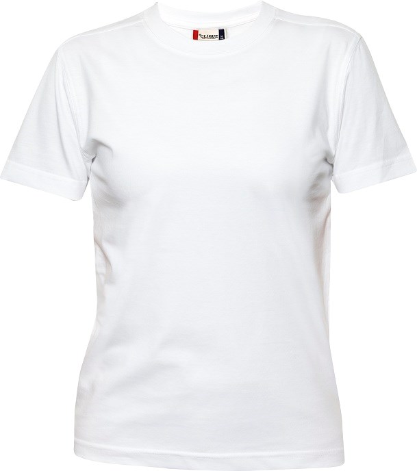 Clique Premium-T Ladies wit l Wit Clique Premium-T Ladies wit l Wit