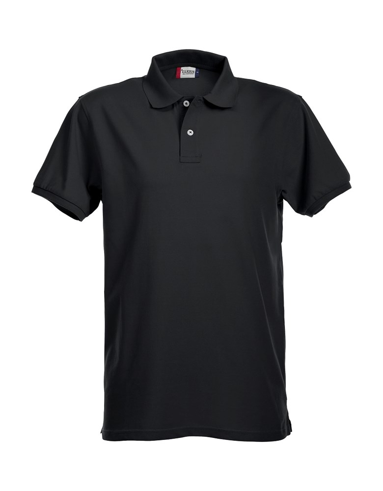 Clique Stretch Premium Polo zwart l Zwart Clique Stretch Premium Polo zwart l Zwart