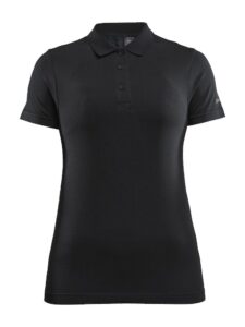 Craft Adv Essence Seamless Polo Wmn  Black