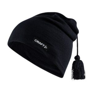 Craft Core Classic Knit Hat  Black