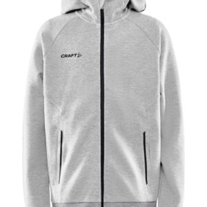 Craft Core Soul Fz Hood Jr  Grey Melange