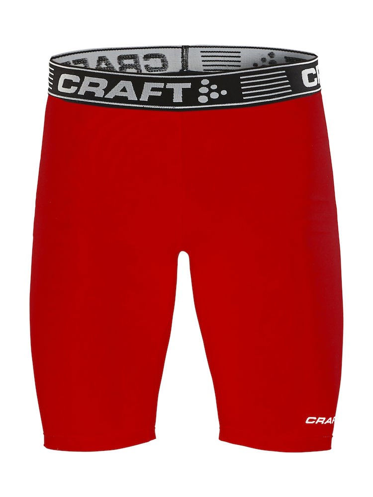 Craft Pro Control Compression Short Tights Unisex Bright Red Craft Pro Control Compression Short Tights Unisex Bright Red