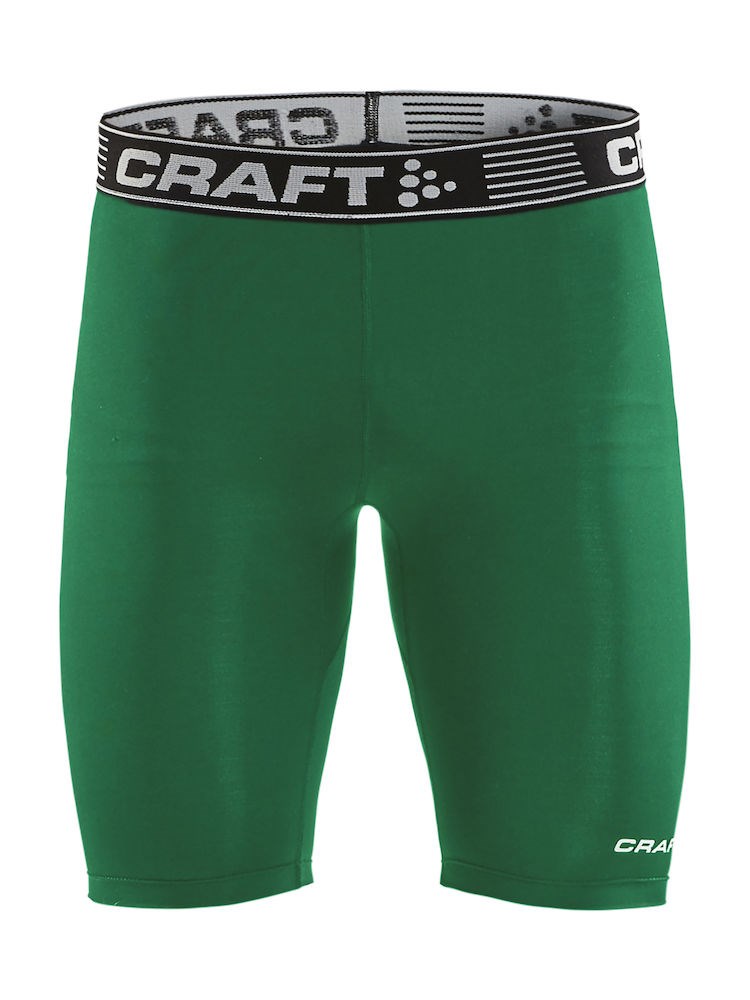 Craft Pro Control Compression Short Tights Unisex Team Green Craft Pro Control Compression Short Tights Unisex Team Green
