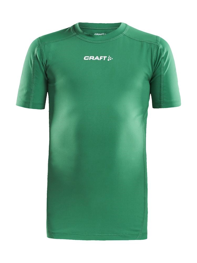 Craft Pro Control Compression Tee JR Team Green Craft Pro Control Compression Tee JR Team Green