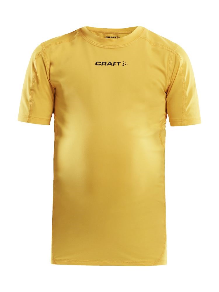 Craft Pro Control Compression Tee JR Yellow Craft Pro Control Compression Tee JR Yellow