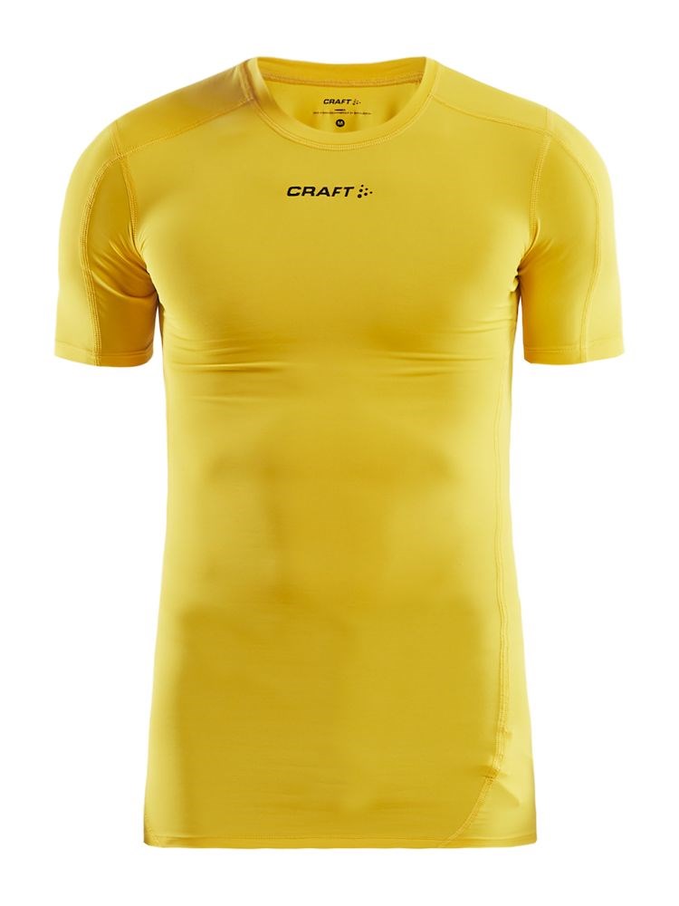 Craft Pro Control Compression Tee Unisex Yellow Craft Pro Control Compression Tee Unisex Yellow