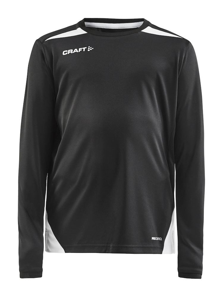 Craft Pro Control Impact LS Tee Jr Black/White Craft Pro Control Impact LS Tee Jr Black/White
