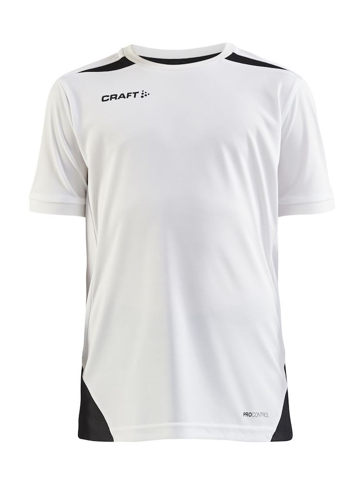 Craft Pro Control Impact SS Tee Jr White/Black Craft Pro Control Impact SS Tee Jr White/Black