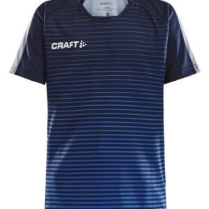 Craft Pro Control Stripe Jersey JR  Navy/Club Cobolt