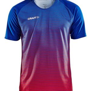 Craft Pro Control Stripe Jersey M  Club Cobolt/Bright Red