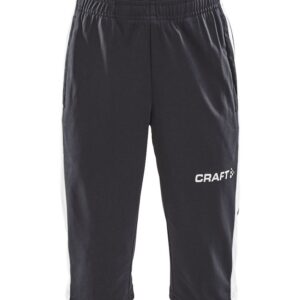 Craft Progress 3/4 Pants JR  Black/White