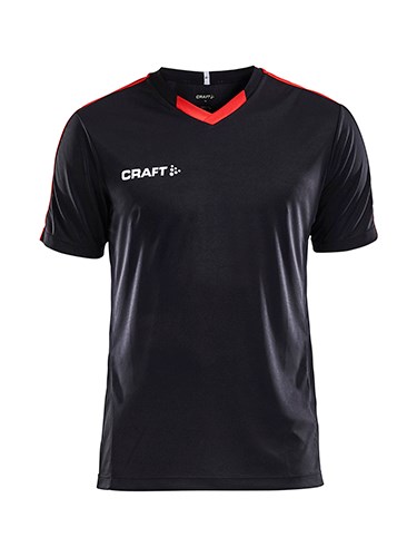Craft Progress Contrast Jersey JR Black/Bright Red Craft Progress Contrast Jersey JR Black/Bright Red