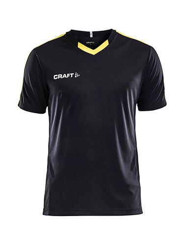 Craft Progress Contrast Jersey JR Black/Yellow Craft Progress Contrast Jersey JR Black/Yellow