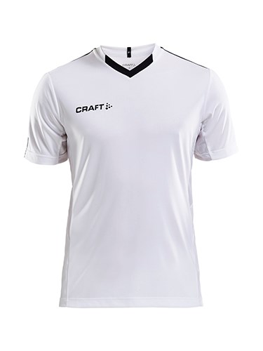 Craft Progress Contrast Jersey JR White/Black Craft Progress Contrast Jersey JR White/Black