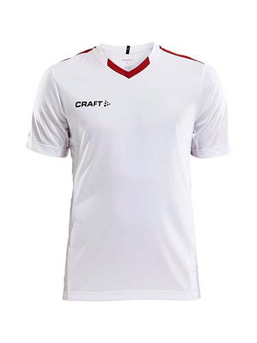 Craft Progress Contrast Jersey JR White/Bright Red Craft Progress Contrast Jersey JR White/Bright Red
