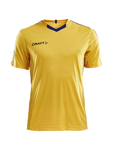 Craft Progress Contrast Jersey JR Yellow/Club Cobolt Craft Progress Contrast Jersey JR Yellow/Club Cobolt