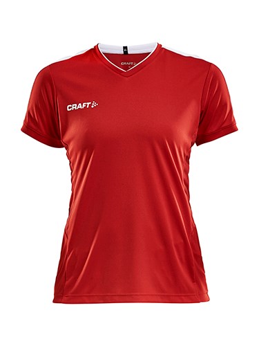 Craft Progress Practise Tee W Brigh Red/White Craft Progress Practise Tee W Brigh Red/White