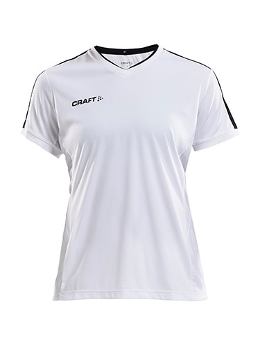 Craft Progress Practise Tee W White/Black Craft Progress Practise Tee W White/Black