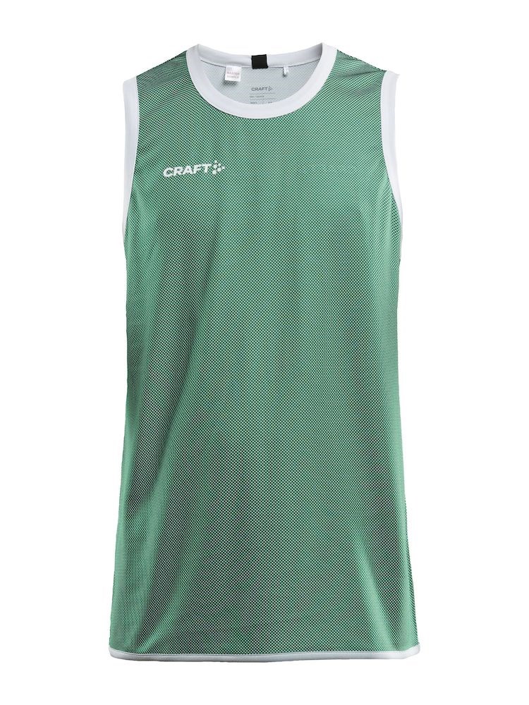 Craft Progress Rev. Basket Singlet M Team Green/White Craft Progress Rev. Basket Singlet M Team Green/White