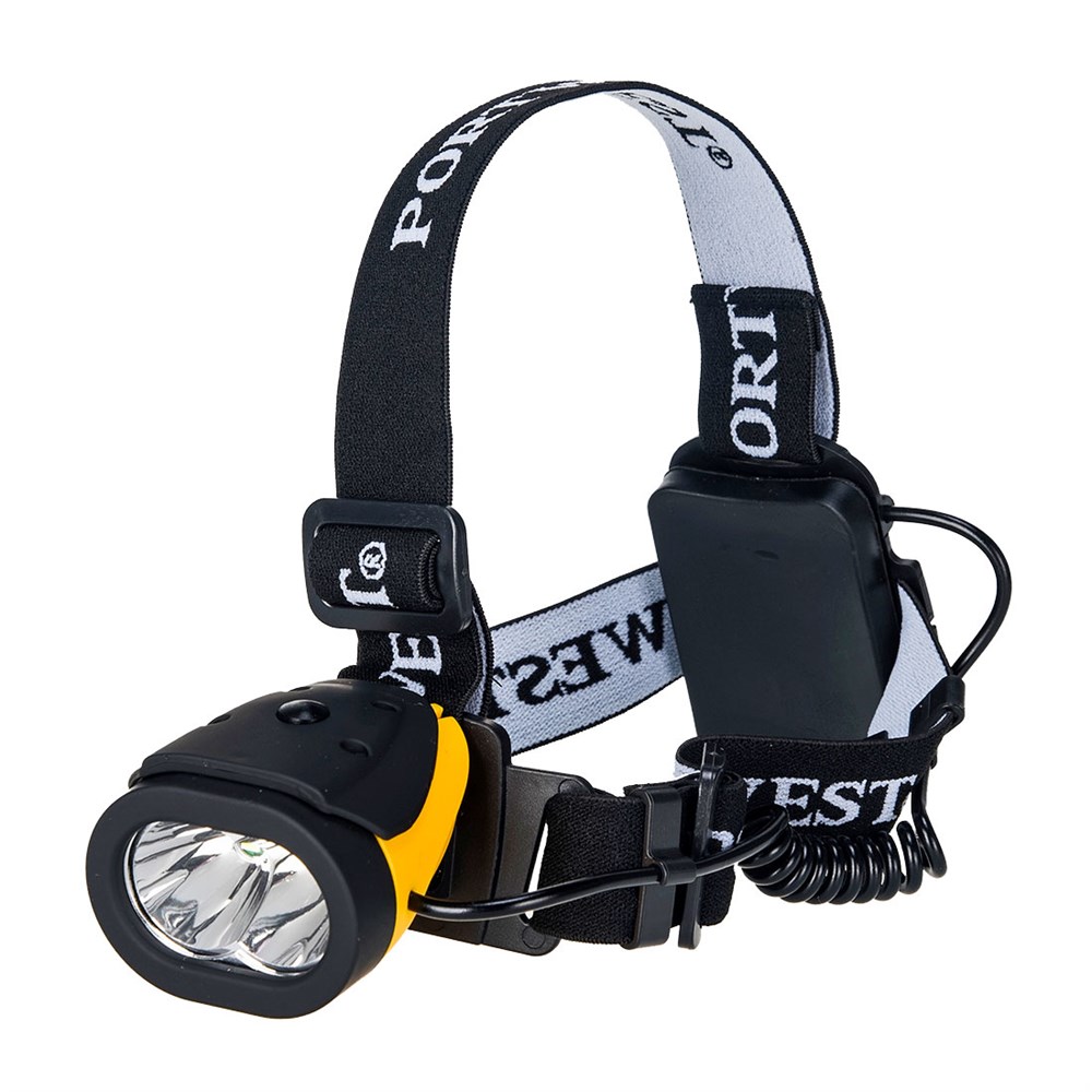 Portwest Dual Power Headlight  YeBk